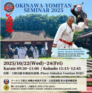 Okinawa Shorin-Ryu Karate & Kobudo Camp – Yomitan, Okinawa
